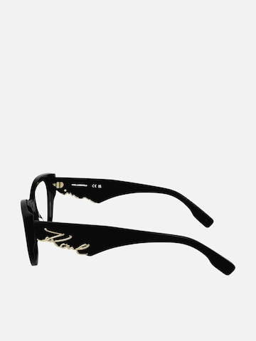 Karl Lagerfeld Zonnebril in Zwart