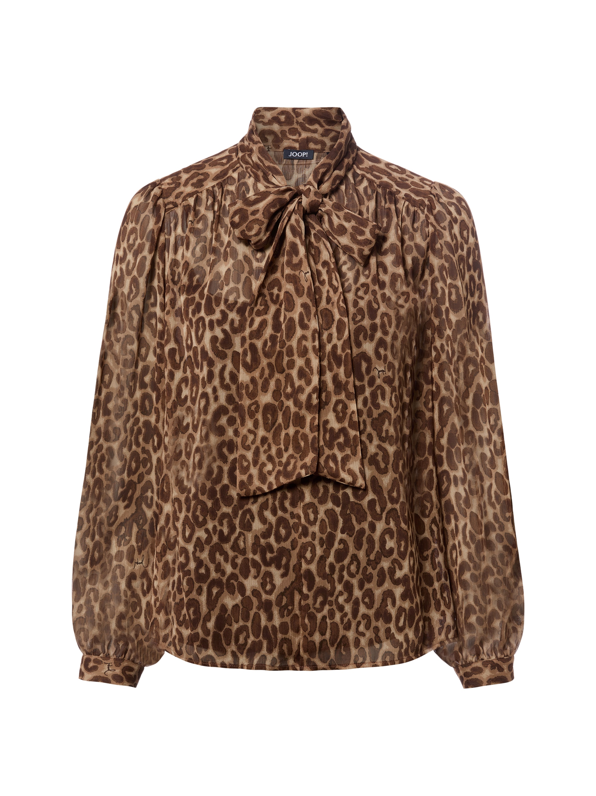 JOOP! Blouse 'Bettina' in Bruin: voorkant