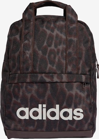 One Size dydžio Sportinė kuprinė 'Essentials' iš ADIDAS PERFORMANCE, spalva – tamsi smėlio / tamsiai ruda / juoda / balkšva, Prekių apžvalga