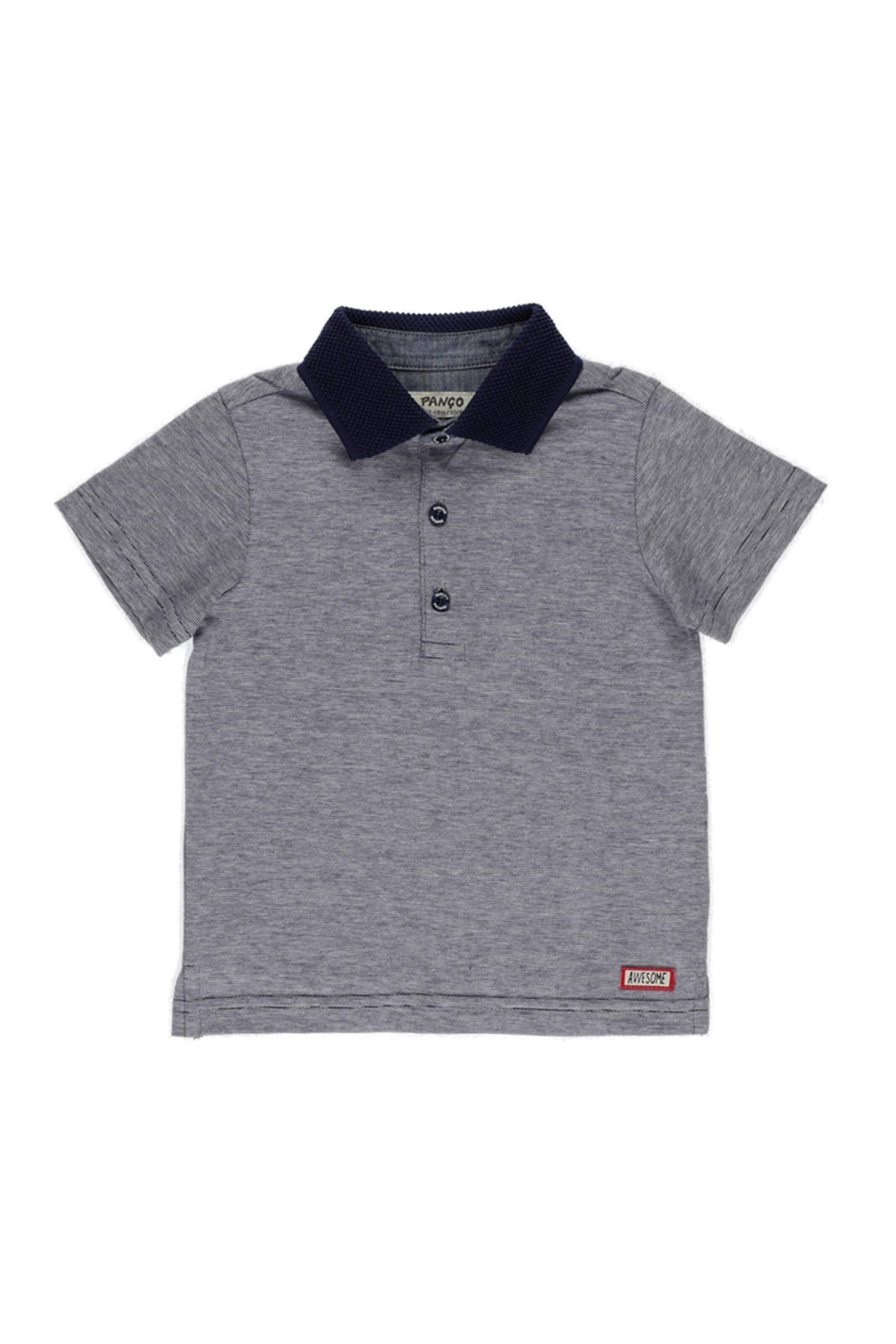 Panço Shirt in Blauw: voorkant