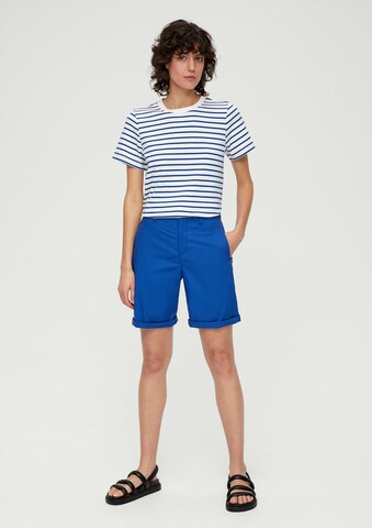 Regular Pantalon chino s.Oliver en bleu