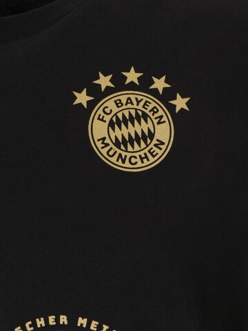 ADIDAS PERFORMANCE Λειτουργικό μπλουζάκι 'FC Bayern München M10 Champions' σε μαύρο