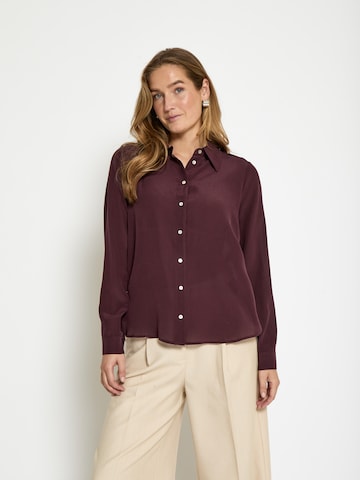 Camicia da donna 'Caty' di minus in lilla: frontale