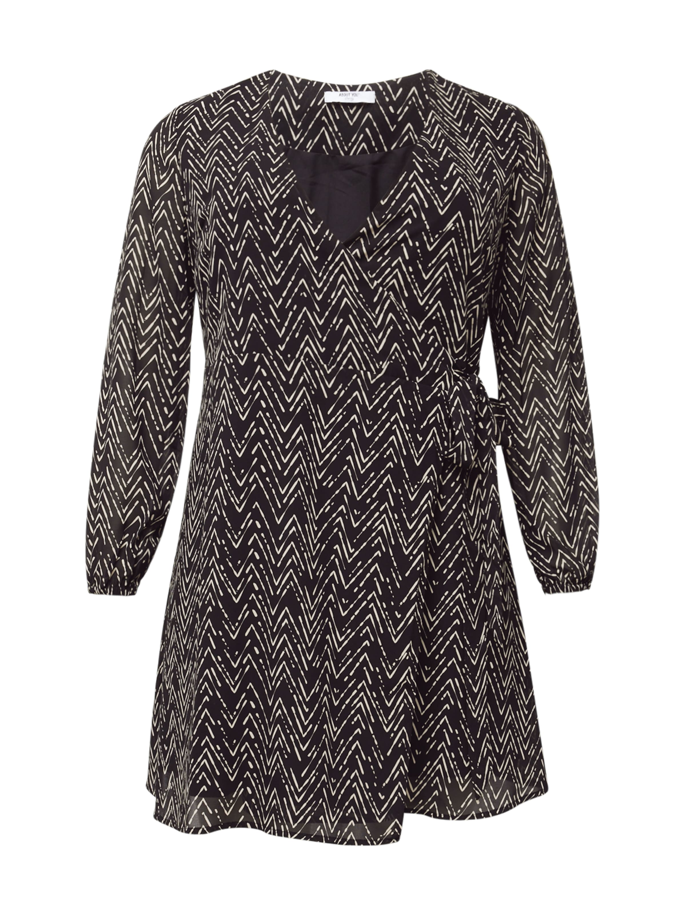 ABOUT YOU Curvy - Vestido &#x27;Louisa&#x27; en negro: frente