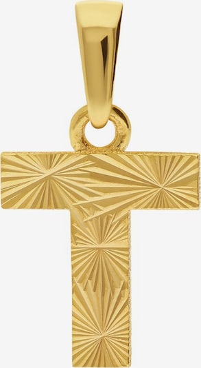 Lucardi Anhänger 'Klassisch' in gold, Produktansicht