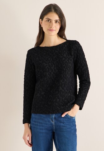 CECIL Shirt in Black: front