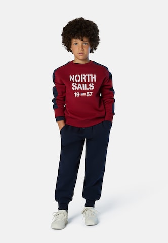 North Sails Sweatshirt in Rot