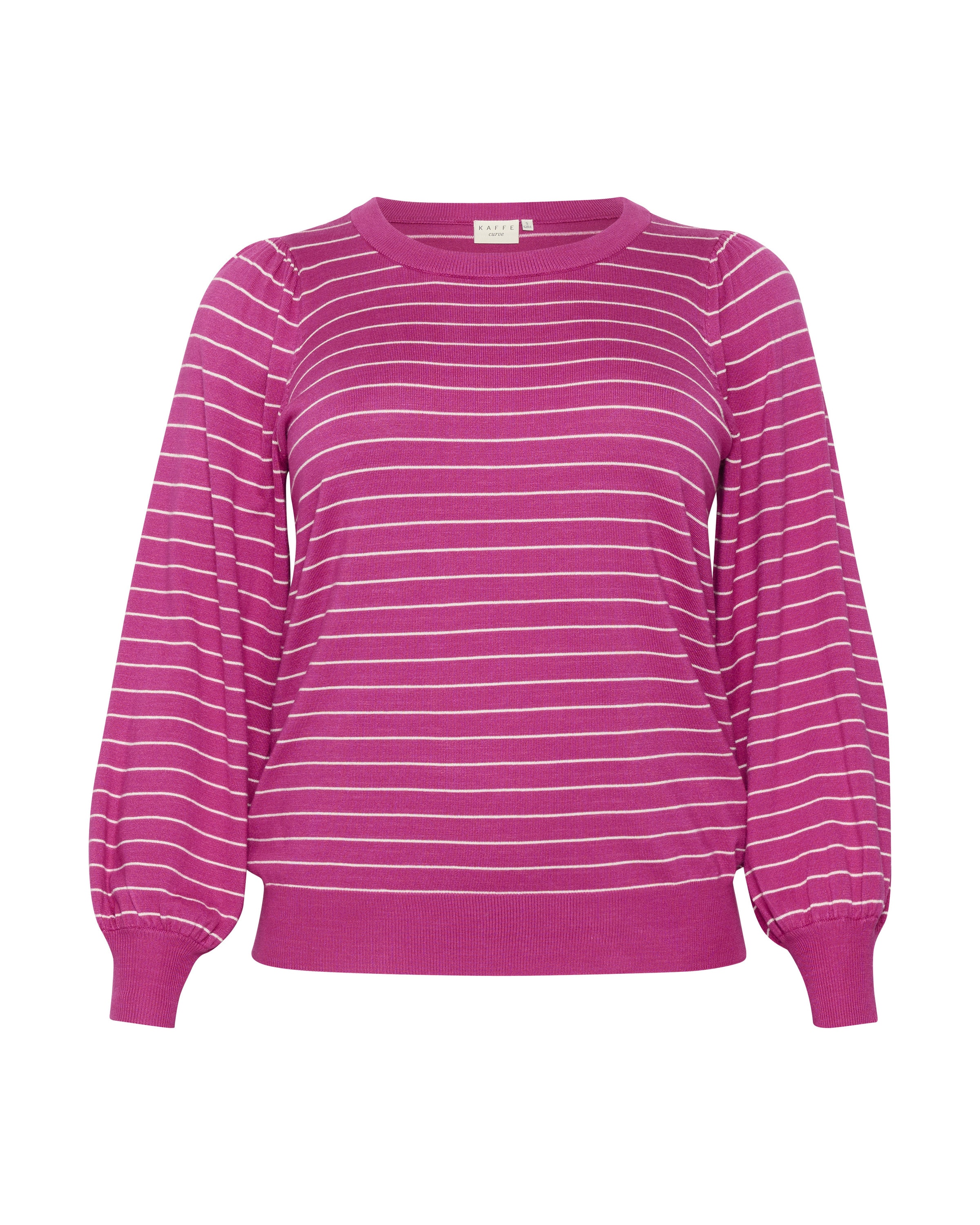 Pullover 'Malia' di KAFFE CURVE in rosa: frontale