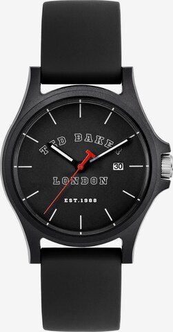 Ted Baker Analog Watch ' Irby ' in Black: front