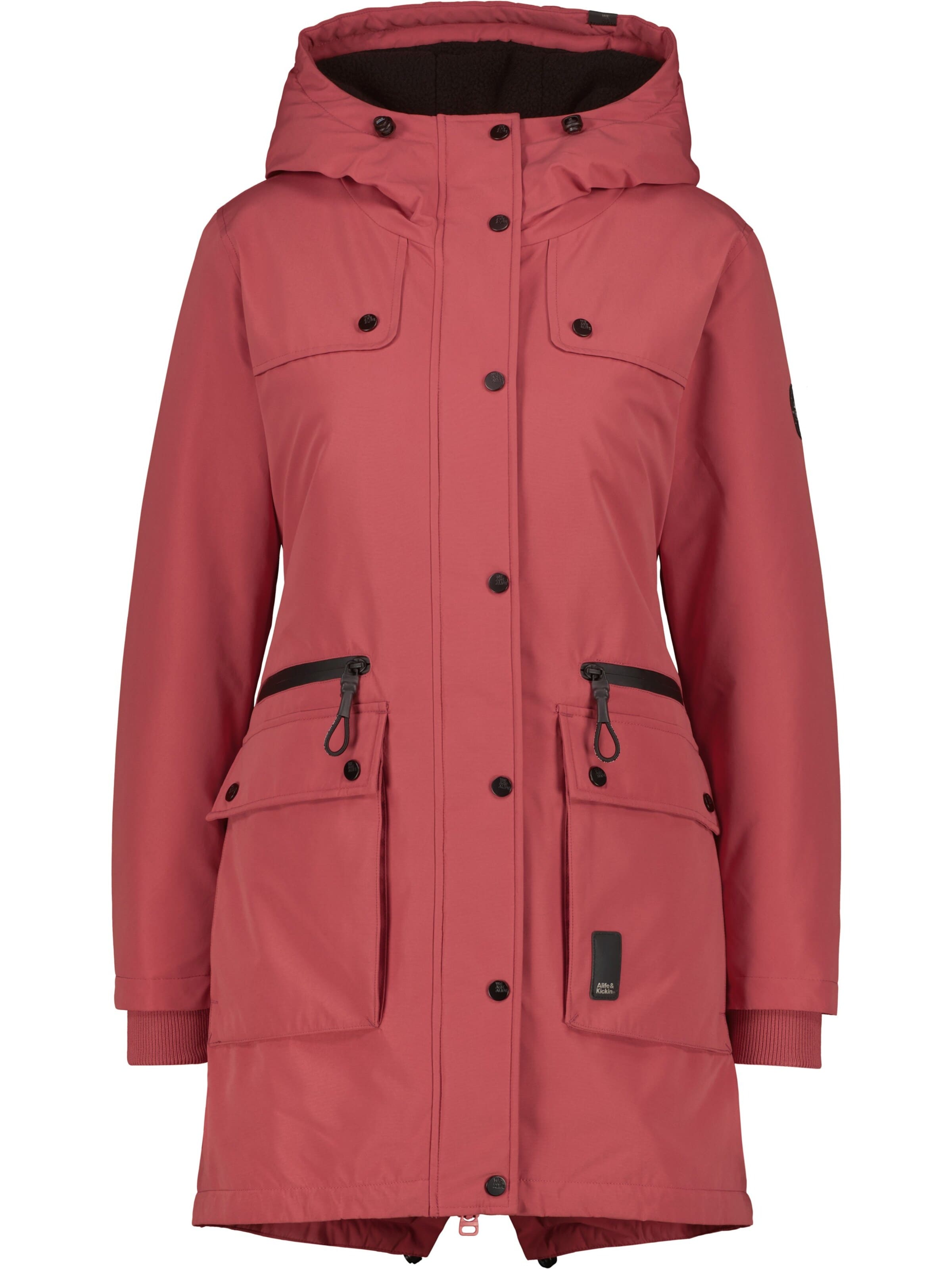 alife & kickin - Chaqueta de invierno 'CharlotteAK A' en rosa: frente