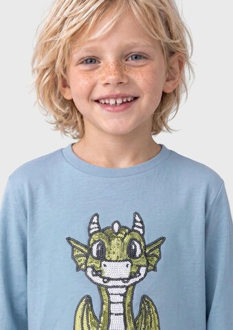 s.Oliver Shirt in Blauw: voorkant