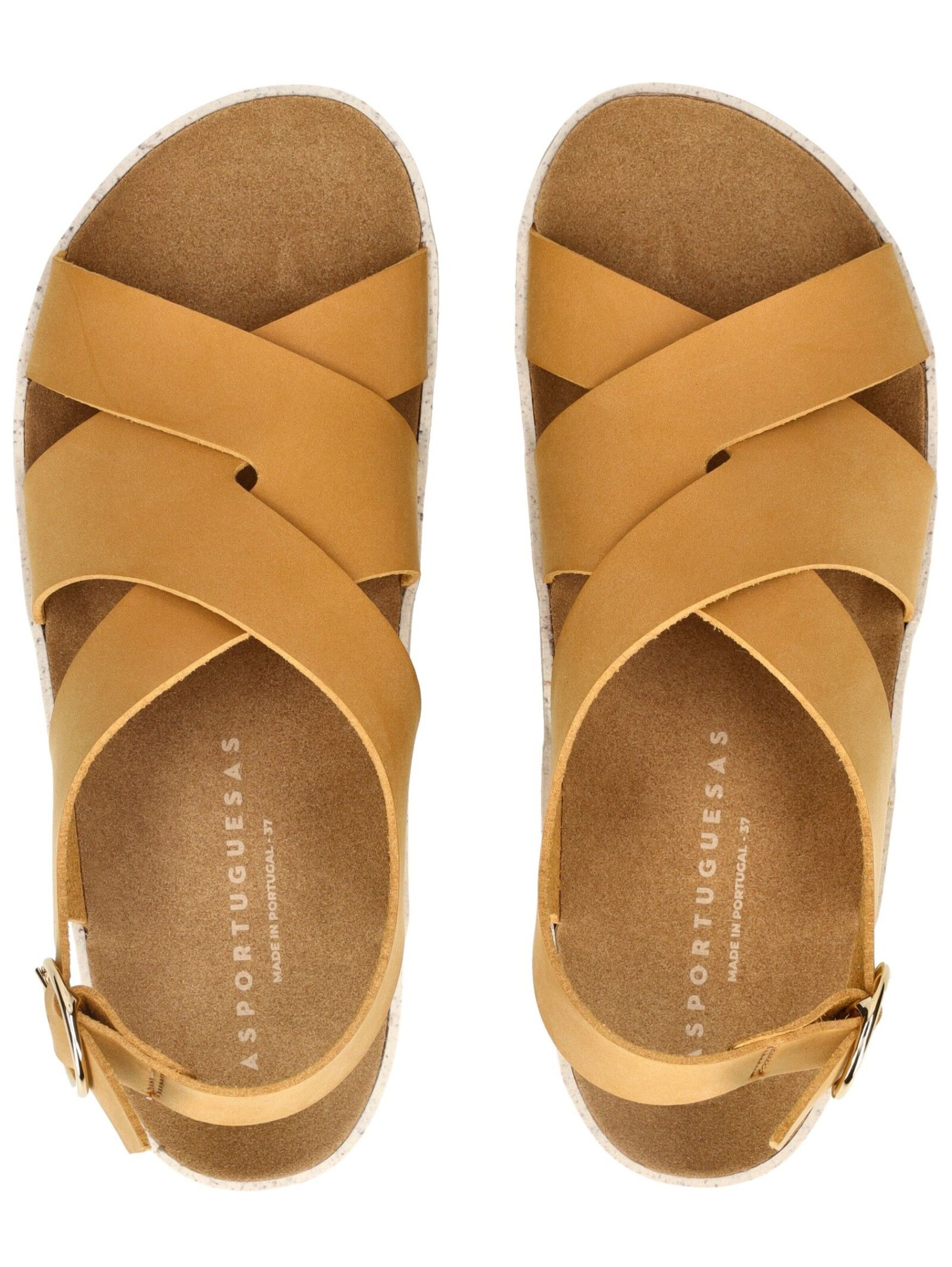 Sandales à lanières Asportuguesas en marron