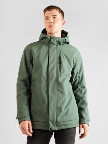 ICEPEAK Zunanja jakna 'ASHEBORO' | zelena barva: sprednja stran