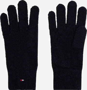 Gants TOMMY HILFIGER en bleu : devant