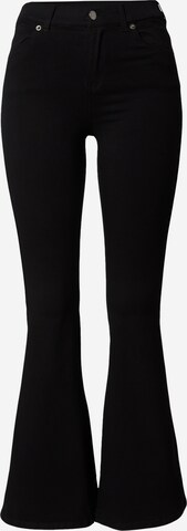 Dr. Denim Bootcut Jeans 'Macy' i svart: framsida