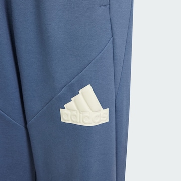 ADIDAS SPORTSWEAR Tapered Sports trousers 'Future Icons' in Blue