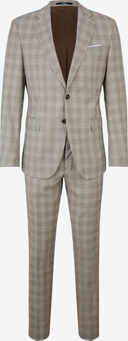 JOOP! Regular Suit 'Herby-Blayr' in Beige: front