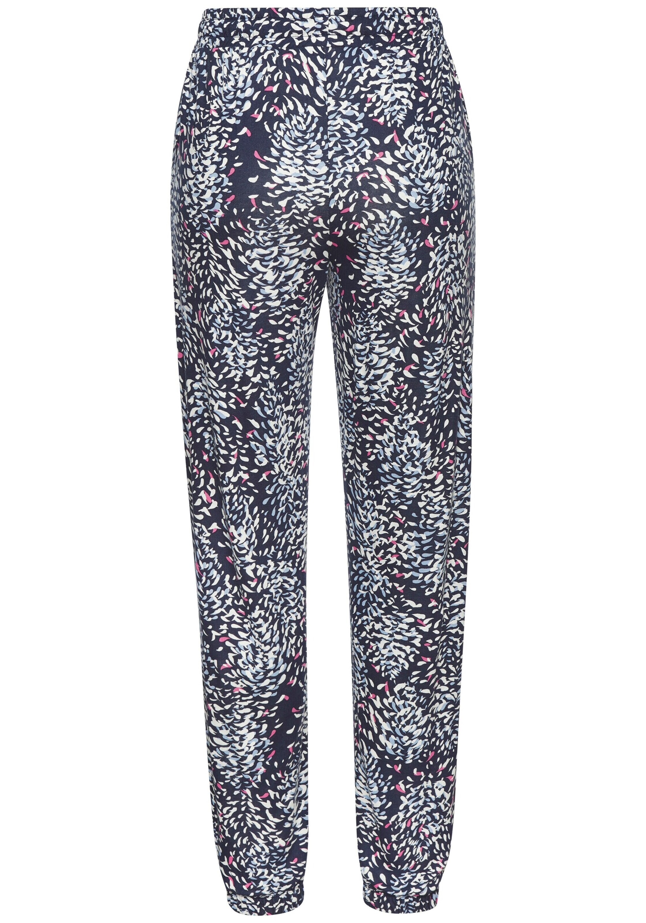 VIVANCE Tapered Broek in Blauw
