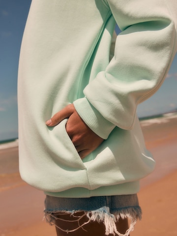 Next Sweatshirt 'Essentials' in Grün
