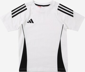 Maglia funzionale 'TIRO24 SWTEEY' di ADIDAS PERFORMANCE in bianco: frontale