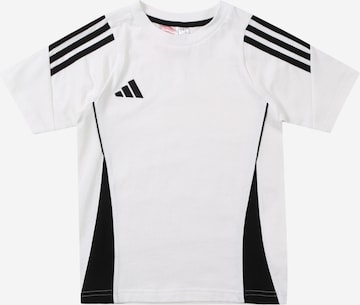 ADIDAS PERFORMANCE - Camisa funcionais 'TIRO24 SWTEEY' em branco: frente