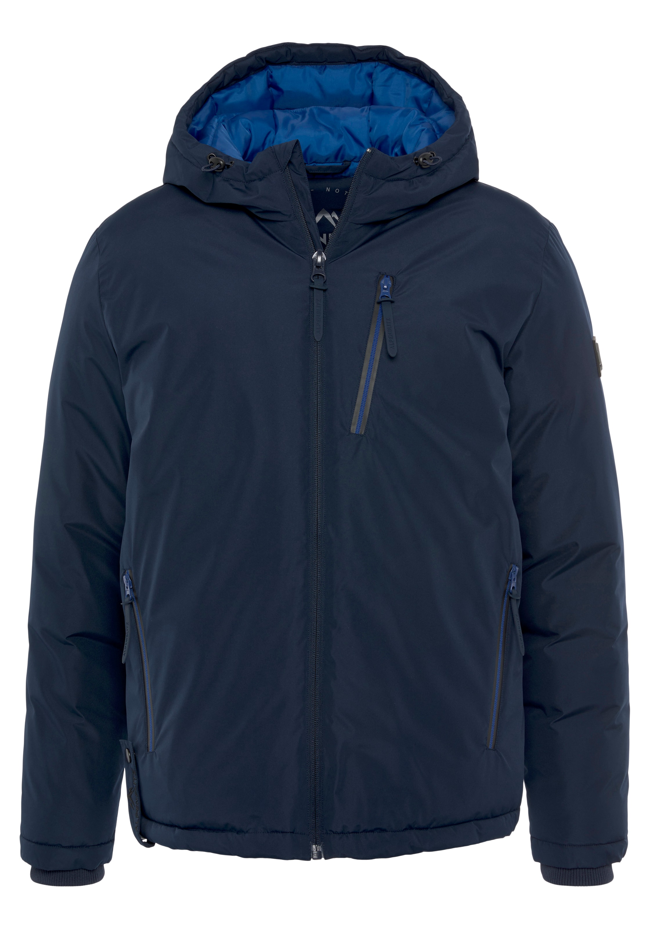 ALPENBLITZ Funktionsjacke in Blau: Vorderseite