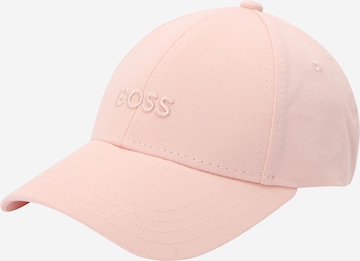 BOSS Black - Gorra 'Zoe' en rosa: frente