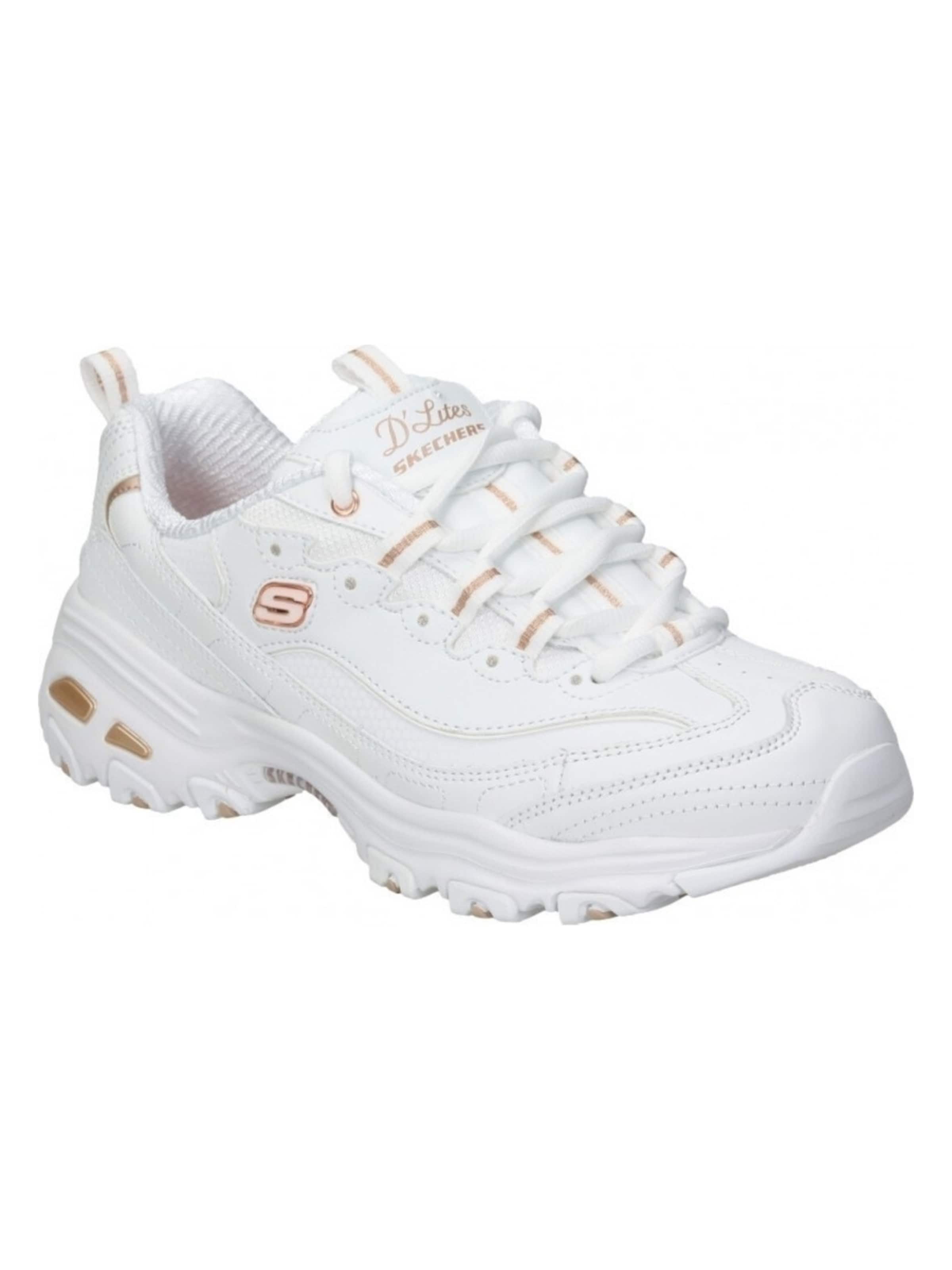 SKECHERS Sportschuh 'D'Lites Fresh Start'‌‌‌‌‌‌‌‌‌‌ in Weiß: Vorderseite