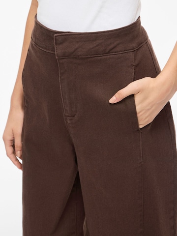 VILA Barrel Jeans 'VIChia' in Braun