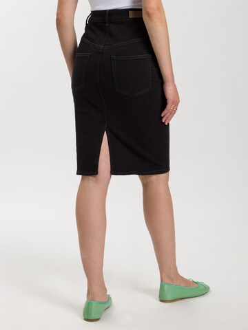 Cross Jeans Skirt 'C 4990' in Black
