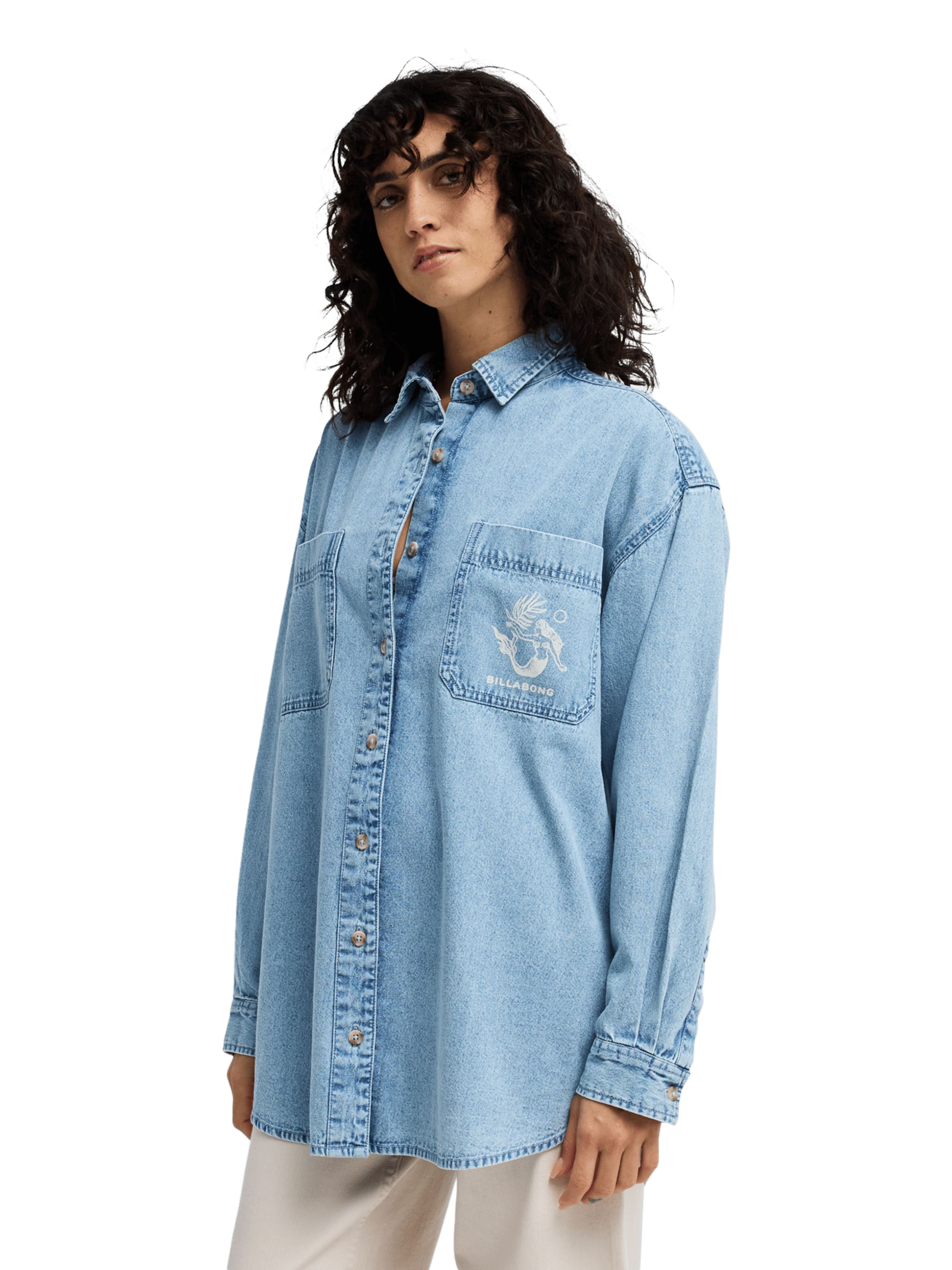 BILLABONG Blouse 'Down The Coast' in Blue