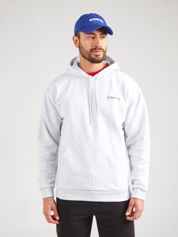 Hummel Sportsweatshirt 'FELIX' in Grijs: voorkant
