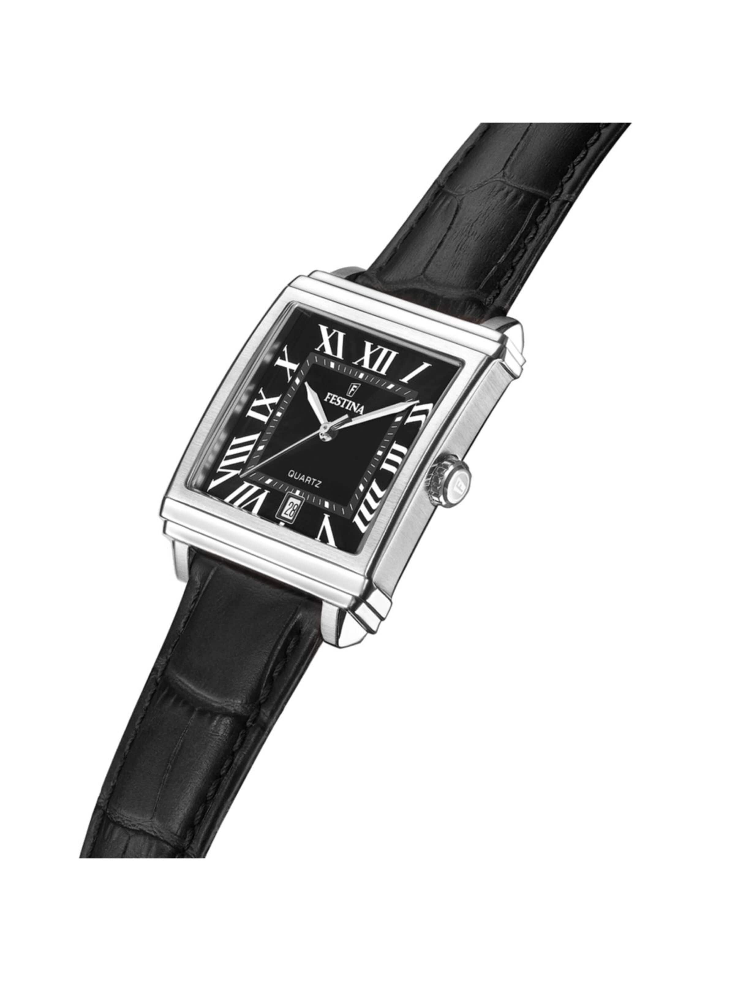 Montre à affichage analogique FESTINA en noir