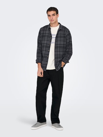 Only & Sons Свободный крой Джинсы 'ONSFADE' в Черный