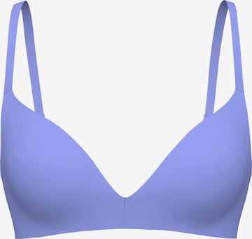 CALIDA Bustier BH 'Sleek Skin' in Blau: Vorderseite