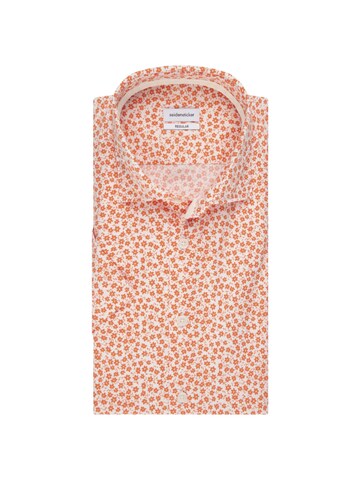 SEIDENSTICKER Regular fit Business Shirt in Orange