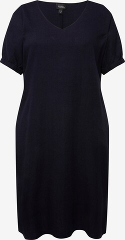 Ulla Popken Dress in Blue: front