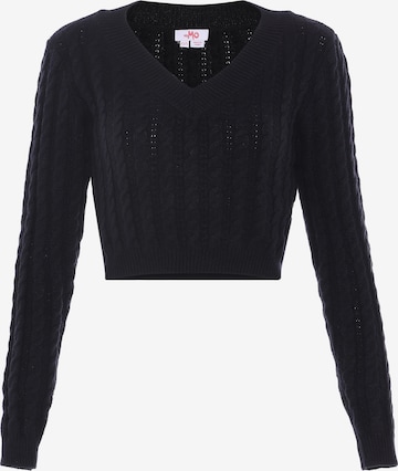 Pull-over MYMO en noir : devant