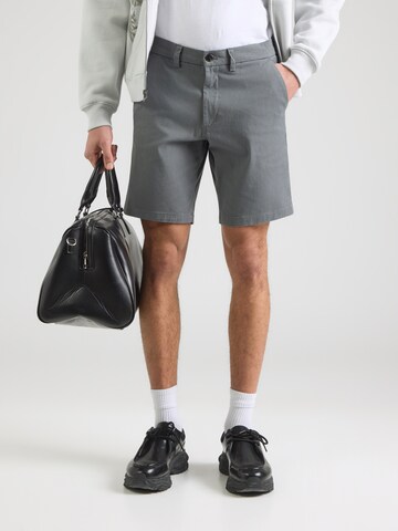 JACK & JONES Regular Chino Pants 'JPSTMARCO' in Grey: front