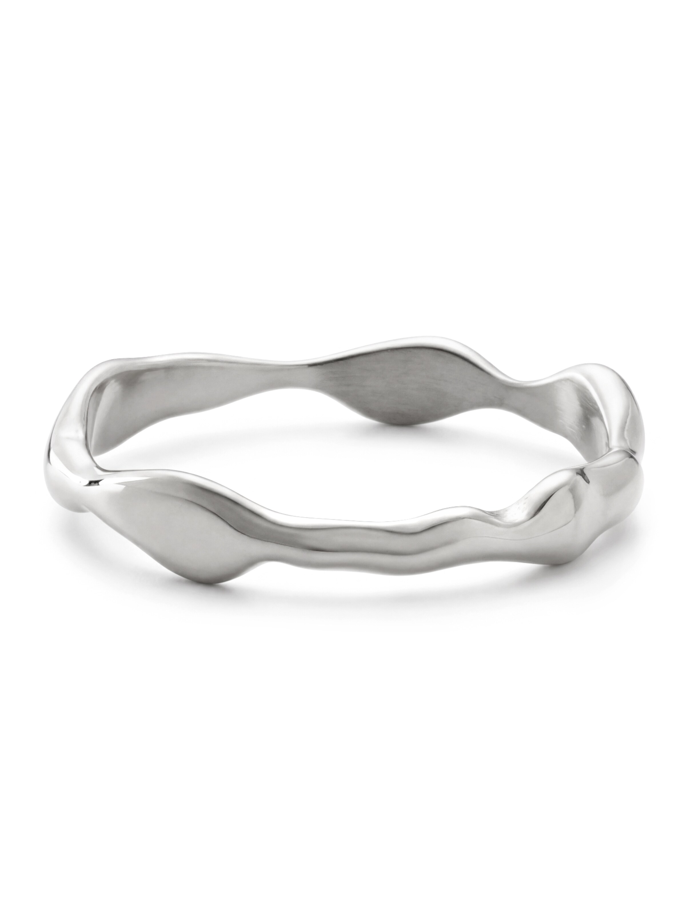 Sidegren Ring 'Molten' in Silver