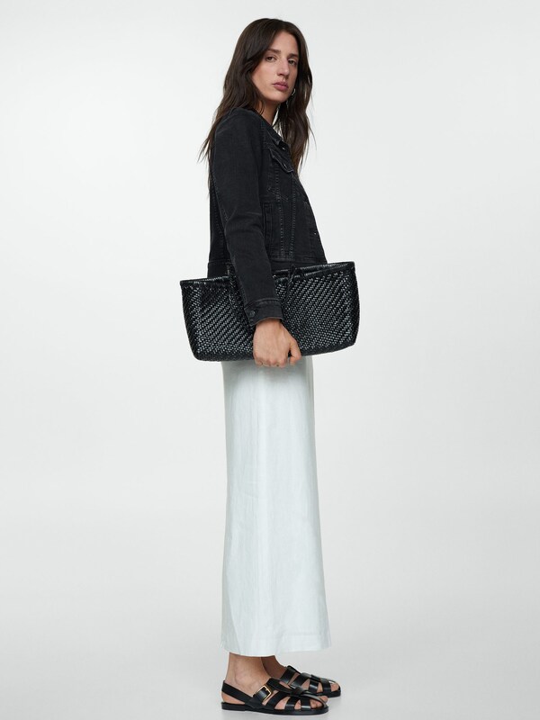 MANGO Between-Season Jacket 'VICKY' in Black