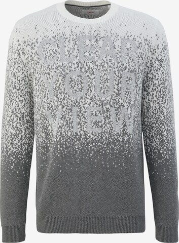 Pull-over s.Oliver en gris : devant