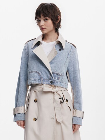 Desigual Between-seasons coat 'Two-Piece' in Beige