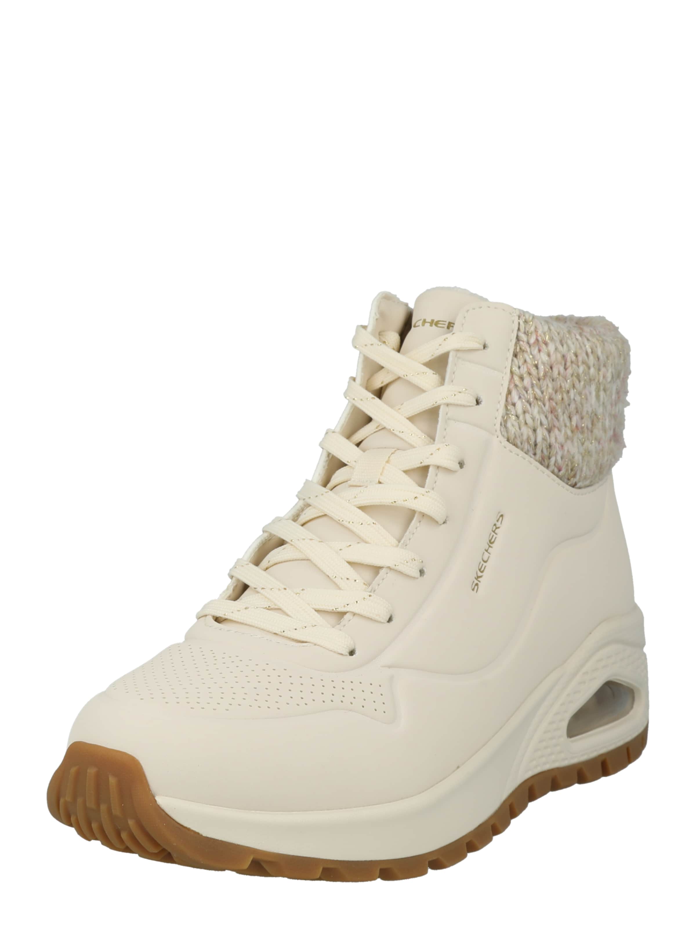 SKECHERS Veterlaarsjes in Wit: voorkant