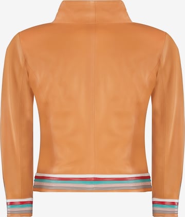 Veste mi-saison Giorgio di Mare en orange