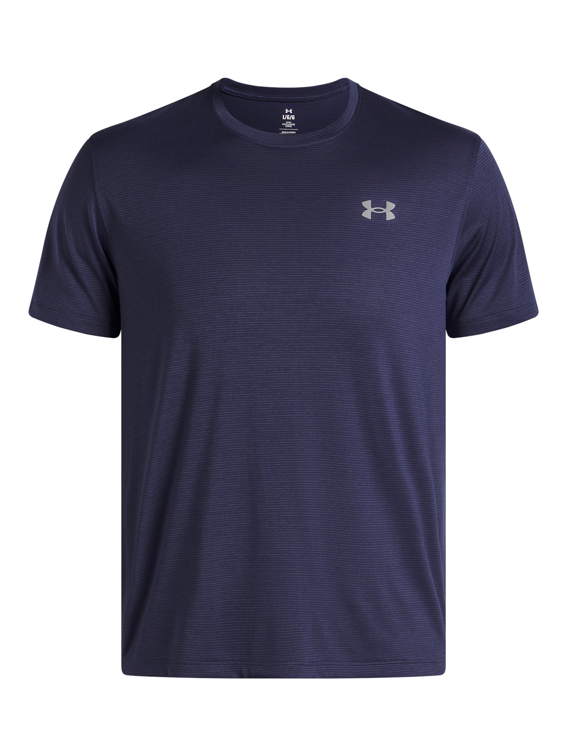 UNDER ARMOUR Functioneel shirt 'Launch' in Blauw: voorkant