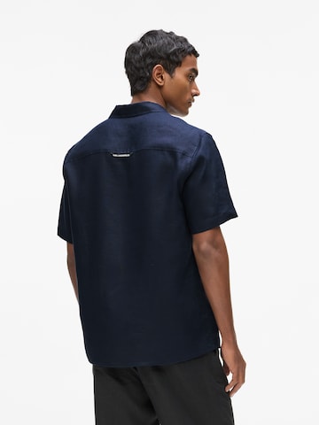 Regular fit Camicia di Karl Lagerfeld in blu