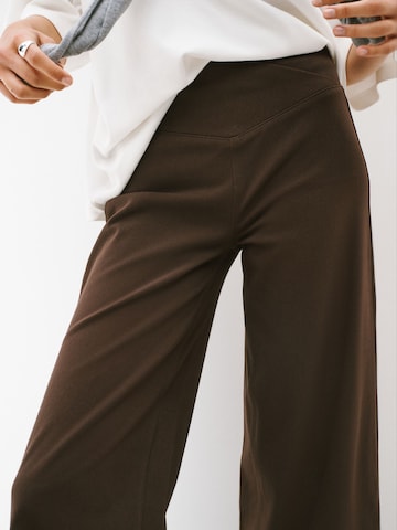 Next Wide leg Pants in Brown