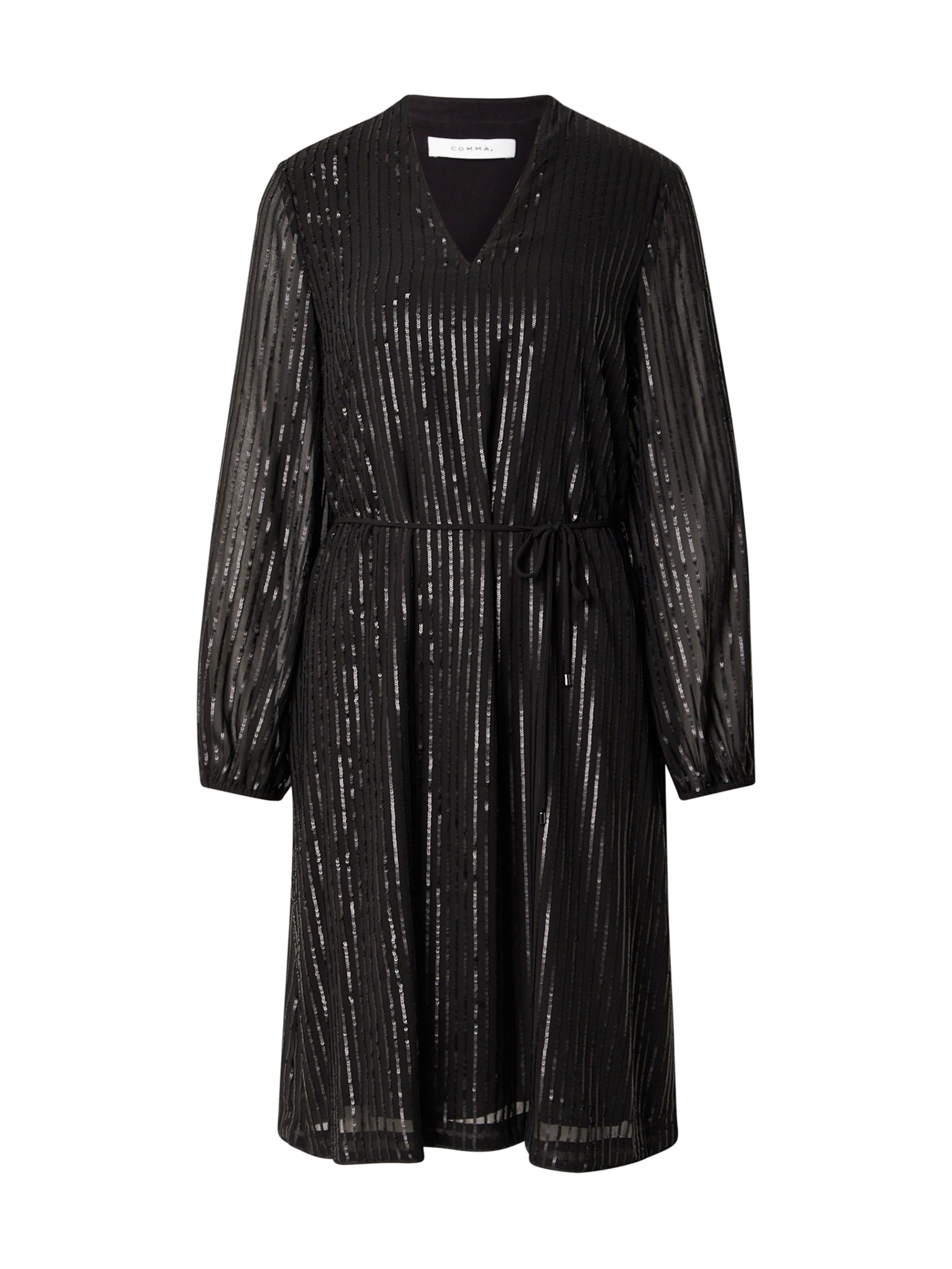 COMMA Coctailkjole i sort: forside