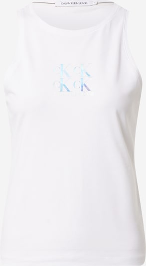 türkiz / világoskék / fehér Calvin Klein Jeans Top, Termék nézet